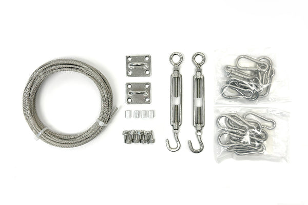 4m Heavy Duty Posts "Hardware Kit" for 10m Nets
