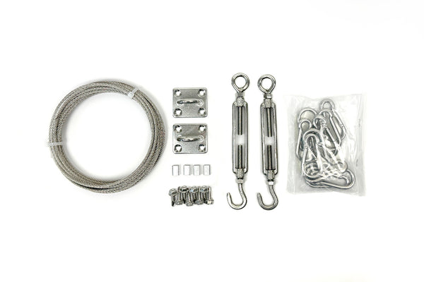 4m Heavy Duty Posts "Hardware Kit" for 5m Nets