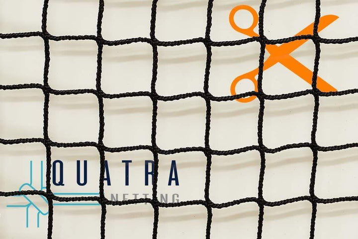 Quatra Safety Netting Sports Netting by-the-metre: Knotless Nylon 30mm Sq 72ply