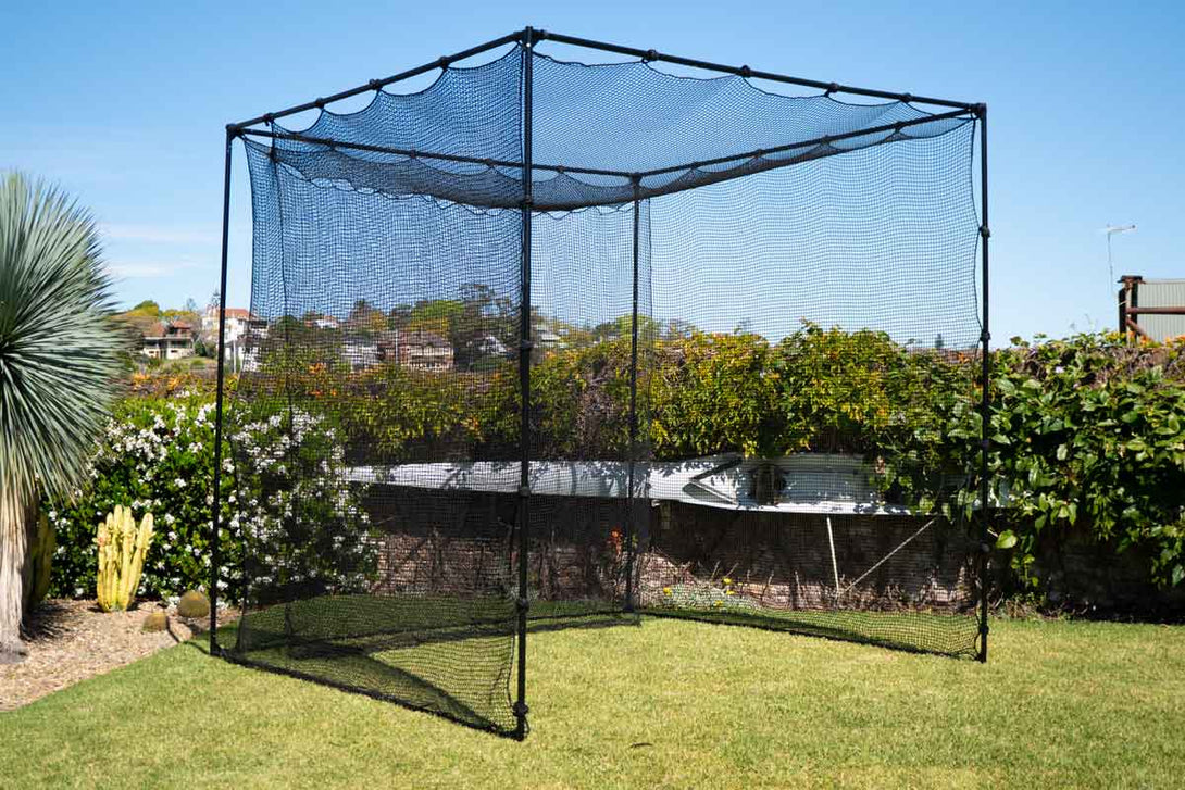 Quatra Sports Cages Golf Practice Cage 3m x 3m Steel Frame