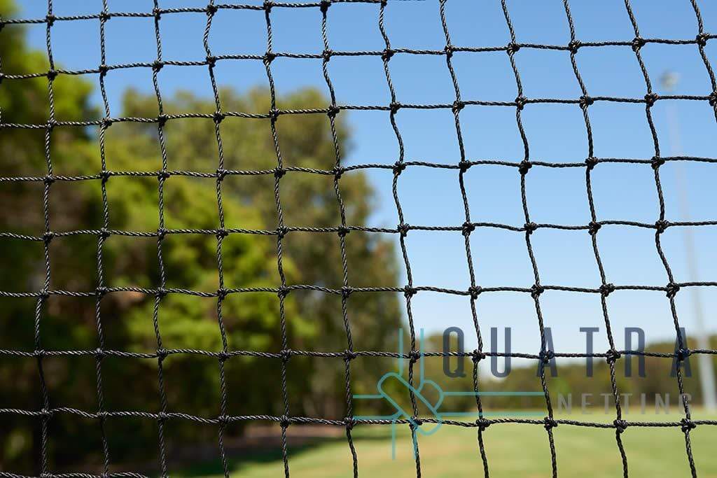 Quatra Sports Netting 50m x 7m: 40mm SQ 48Ply / 2.5mm Diameter
