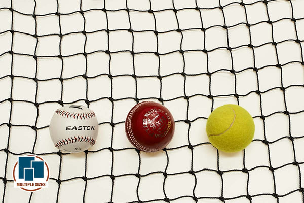 Quatra Sports Sports Netting Cricket Net: (Multiple Sizes) 40mm SQ 36Ply / 2.0mm Diameter