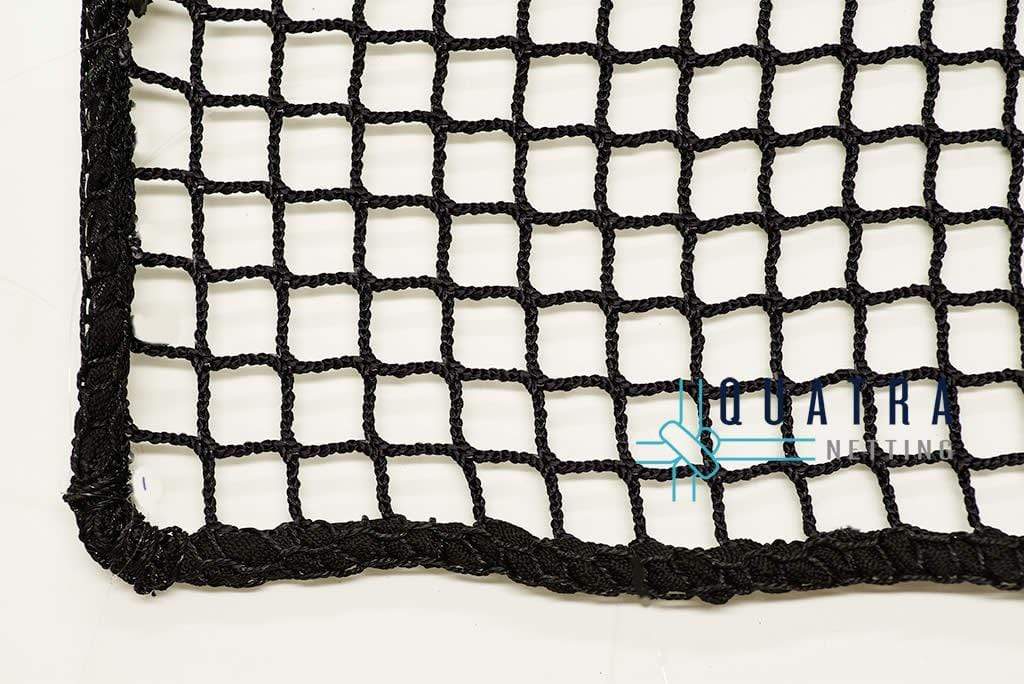 Quatra Sports Netting Golf IMPACT Net W/- Rope Border: 72Ply / 2.5mm 3m x 3m