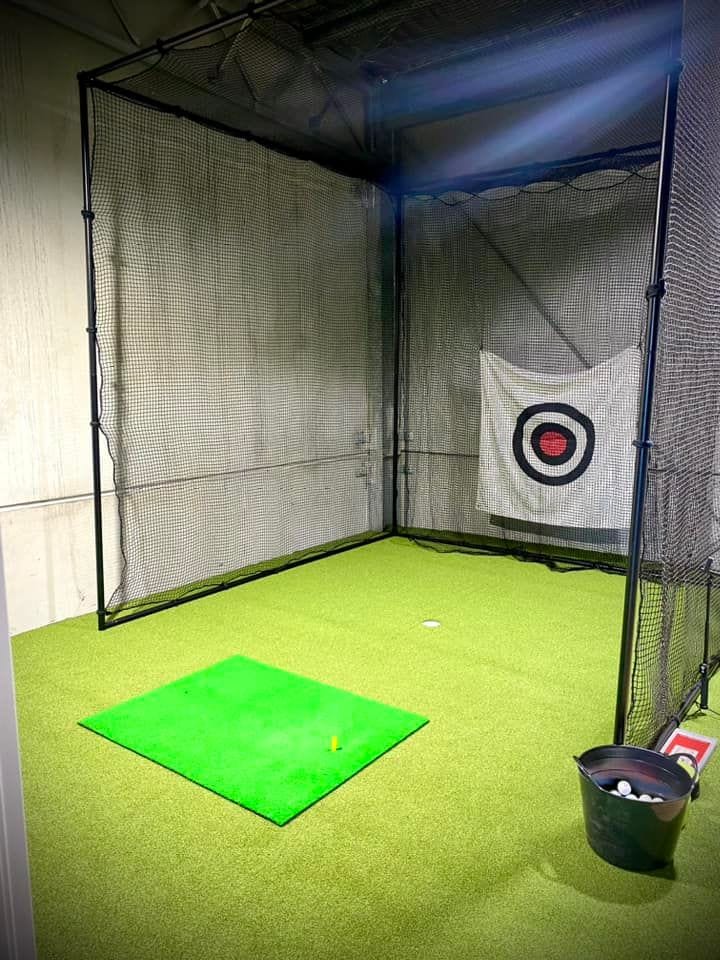 Quatra Sports Netting Golf Practice Cage 3m x 3m Inc. Steel Frame